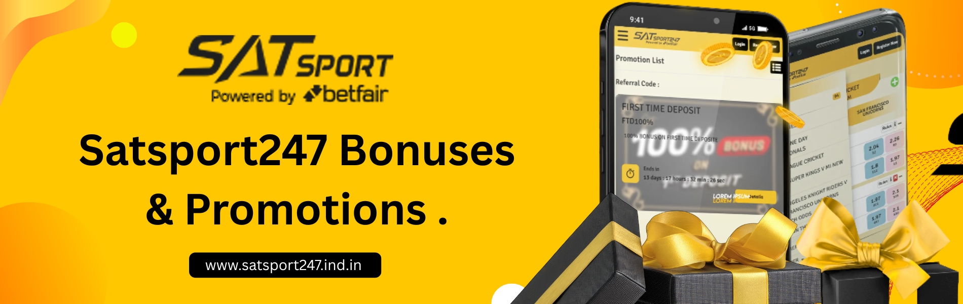 Satsport247 Bonuses & Promotions